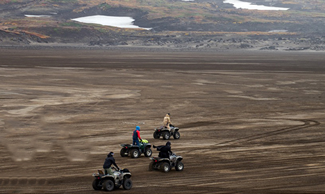 Тур на квадроциклах по Камчатке от базы отдыха Снежная Долина